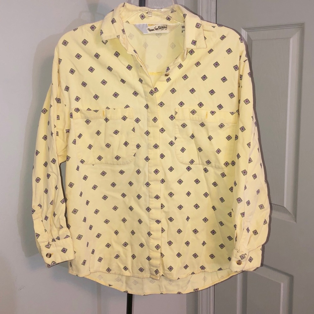 Vintage Diane Von Furstenberg Button Down